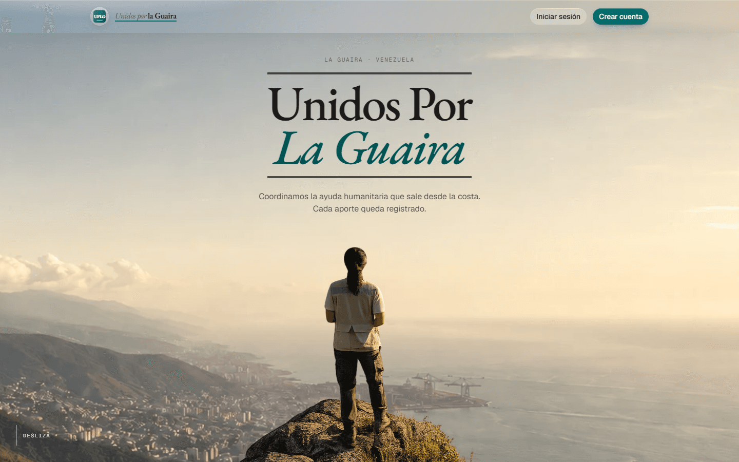 Unidos por la Guaira — plataforma de ayuda humanitaria